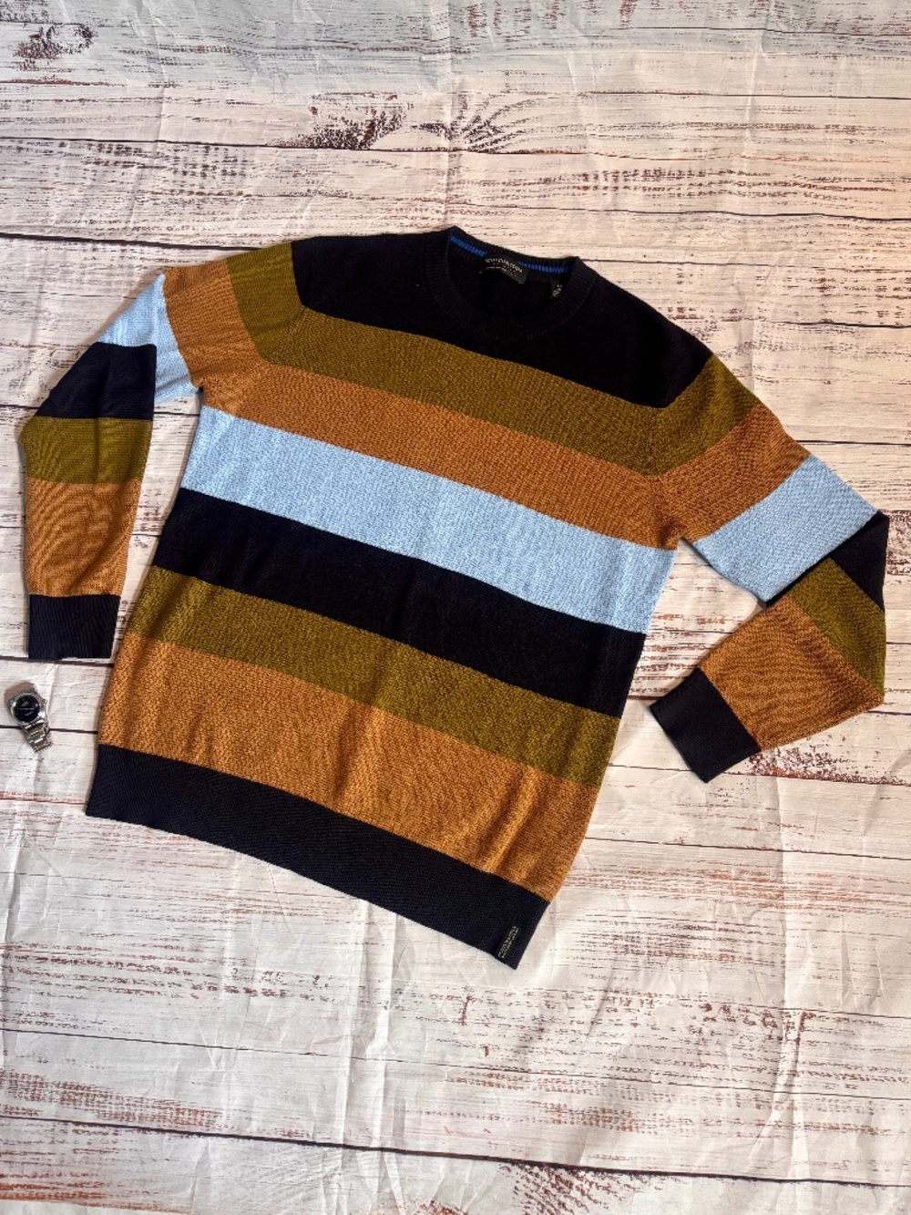 Scotch & Soda long-sleeve crewneck sweater